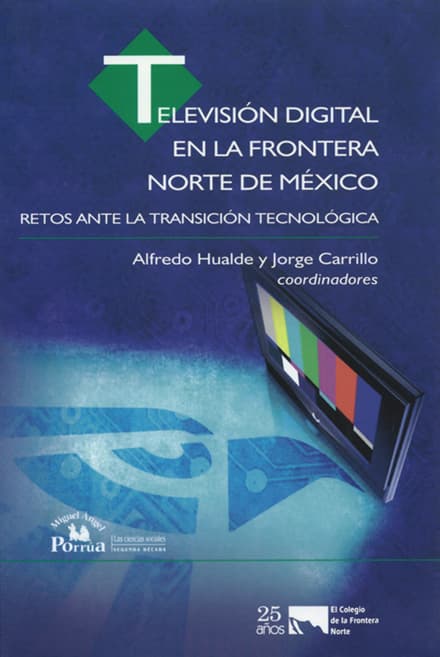 Portada del libro Televisión digital en la frontera norte de México
